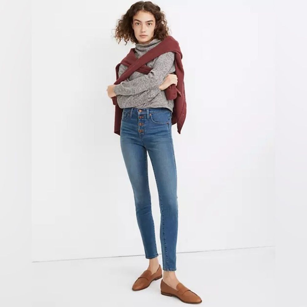 Madewell 10” High Rise Skinny Jeans 29